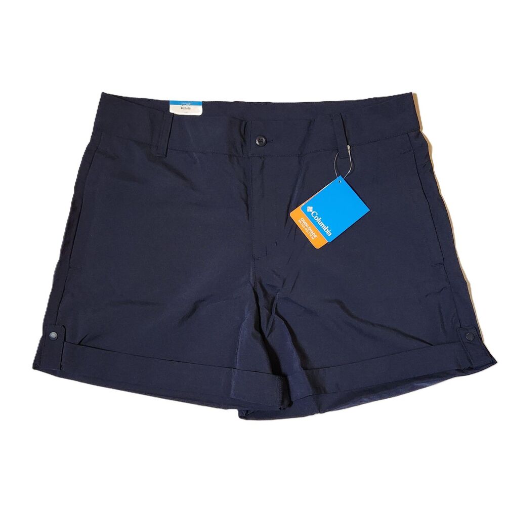 Columbia Silver Ridge Utility Women’s Shorts 14 Navy NWT